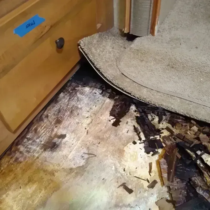 Wood Floor Water Damage in Cumberland County, ME